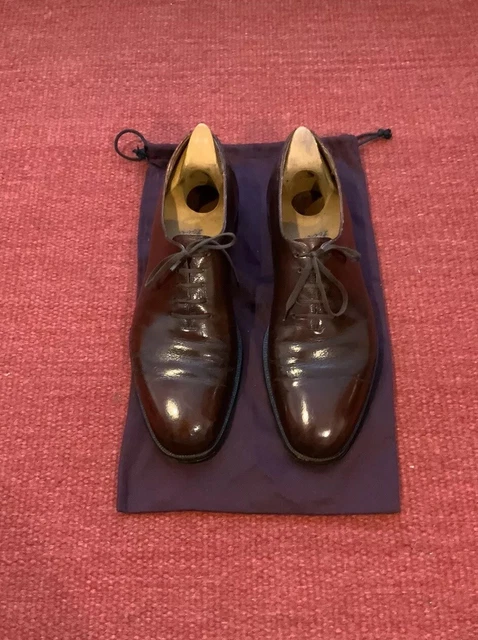 NEW AND FINAL Price. JOHN LOBB PARIS bespoke One Cut Shoes (9 _9,5 UK ...