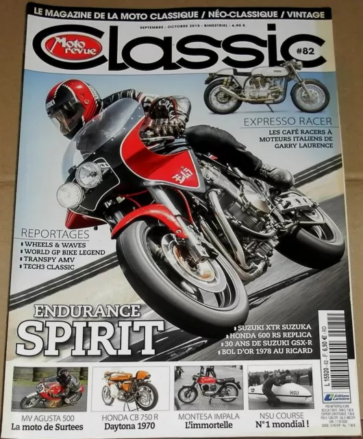 Ancien magasine Moto Revue Classic N°82 de 2015