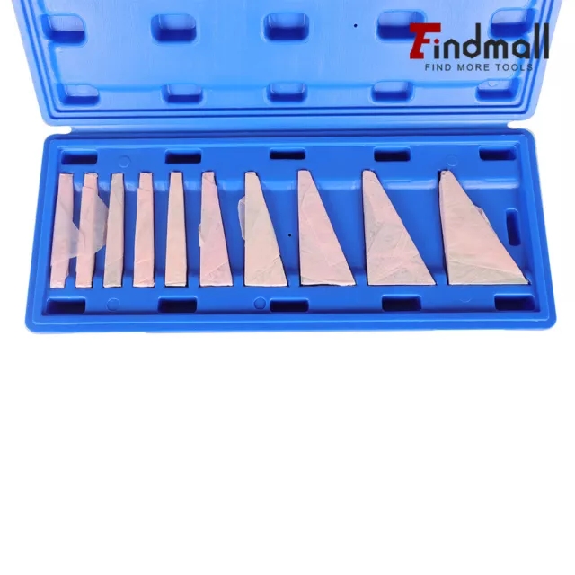 New 1 To 5 Degree & 5 To 30 Degree Gauge Block Precision Angle Block Set 10 Pcs