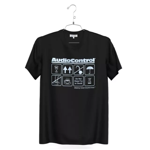 T-shirt AudioControl "Do not" - taille XL, produits marque origine CarHifi noir