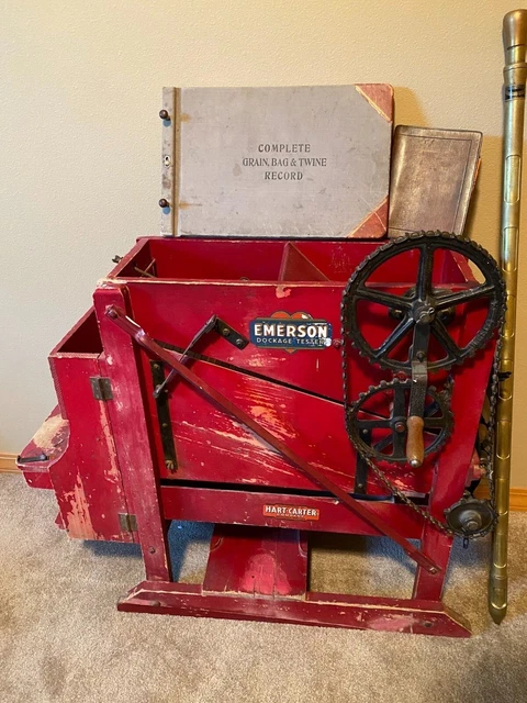 antique grain dockage tester