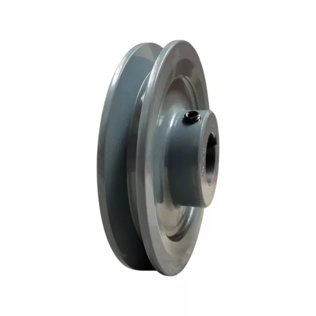 Cast Iron 3 " Single Groove V Style Section A Belt 4L for 5/8 " Shaft Pulley