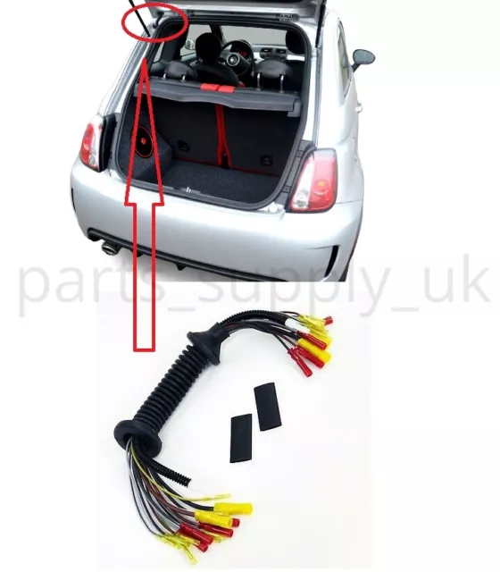 2012 fiat 500 rear hatch wiring harness discount