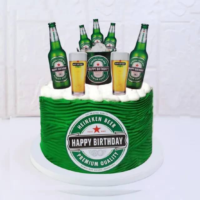 BELUGSIN 24 PEZZI Happy Birthday Cake Topper Torta Birra Decorazioni EUR  11,28 - PicClick IT