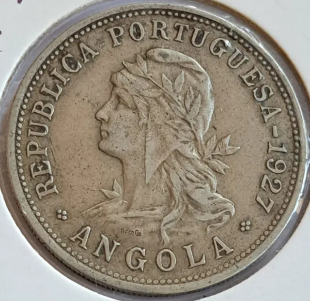 1927 Angola 50 Centavos (50 cents) - Combine Shipping