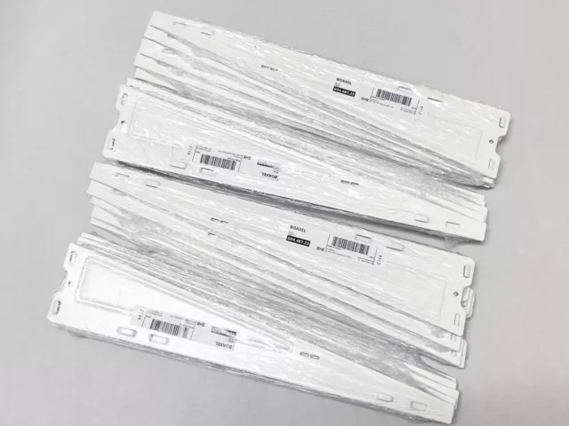 SET OF 36 - Ikea BOAXEL Bracket for Shelf, White 15 3/4 " 604.487.33 - NEW