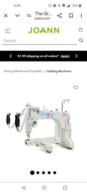 New Grace Qnique 15r Longarm Quilting Machine