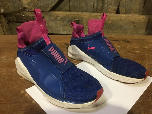 PUMA WOMEN FIERCE Engineered Mesh Sneakers Blue Magenta UK 8 EUR 42 US 10.5 69.99 PicClick UK