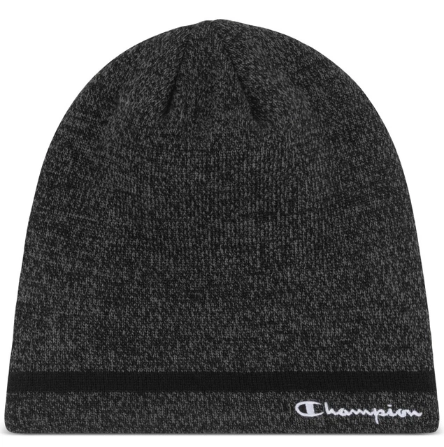 Champion Men's Foxhill Fleece Lined Logo Beanie Black Size Regular