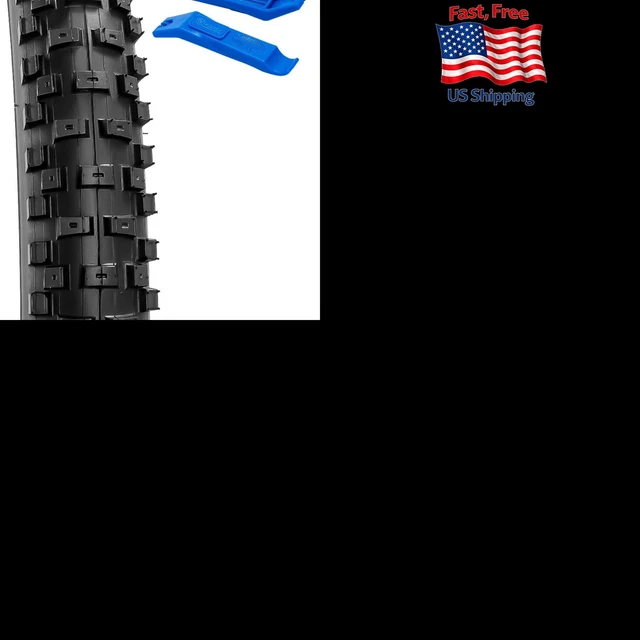 YUNSCM 2-PCS 20" Bike Tires 20x2.125/57-406 And 20
