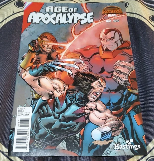 Age of Apocalypse #1 (Secret Wars)  Hastings Variant Comic NM Marvel J&R