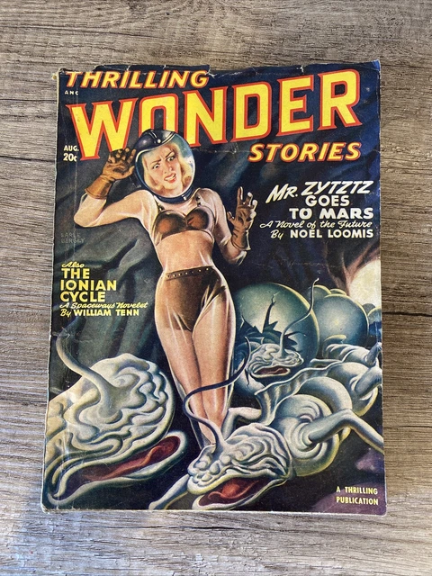 Thrilling Wonder Stories Pulp Aug 1948 Vol. 32 #3 Mr. Zytztz Goes To Mars