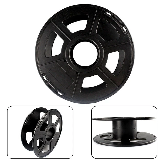 Rullo per cavi vuoto filo per cavo plastica nero spina XLR