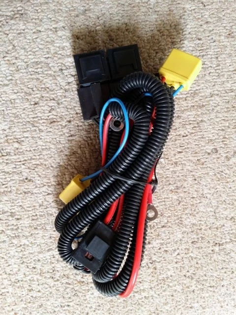 VW T4 TRANSPORTER Uprated Headlight Wiring Loom Harness - Plug & Play