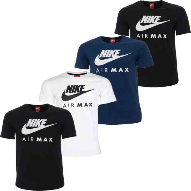 Nike Mens T Shirt TShirt Air Max Crew Neck Tee Summer Cotton T-Shirt Top