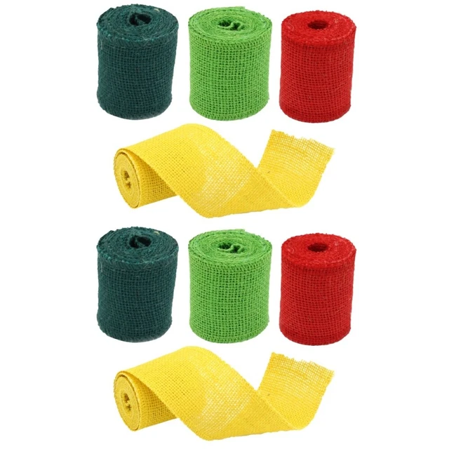 8 Rollen von Weihnachten Themenband Handgemachtes Handwerk Band für DIY Crafts