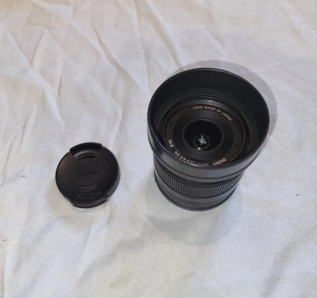 Sigma 19mm F/2.8 EX DN für Sony E-Mount (Festbrennweite, Kamera Objektiv)