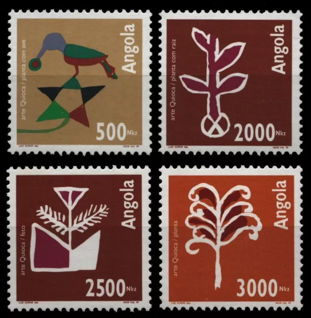 Angola 1994 - n. Michel 953-956 ** - nuovo di zecca - arte quioca