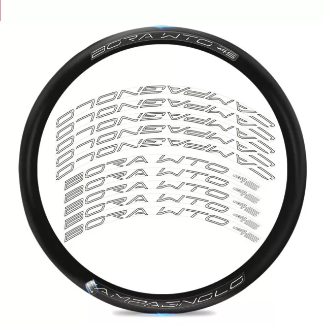 Two Wheel Sticker for BORA WTO 45 DISC Campagnolo CP Road Bike Bicycle Cycling