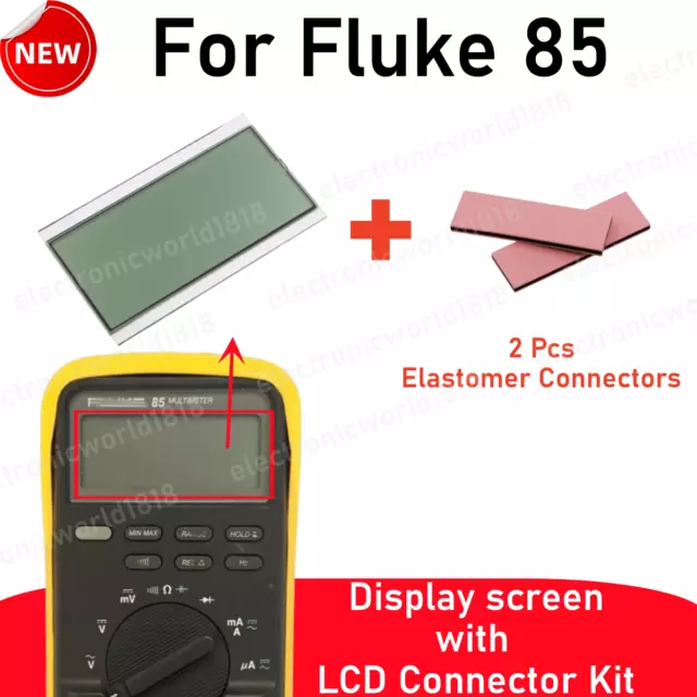 Per Fluke 85 TrueRMS multimetro industriale riparazione schermo display LCD
