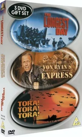 The Longest Day/Von Ryans Express/Tora! Tora! Tora! [DVD], , Used; Good Book