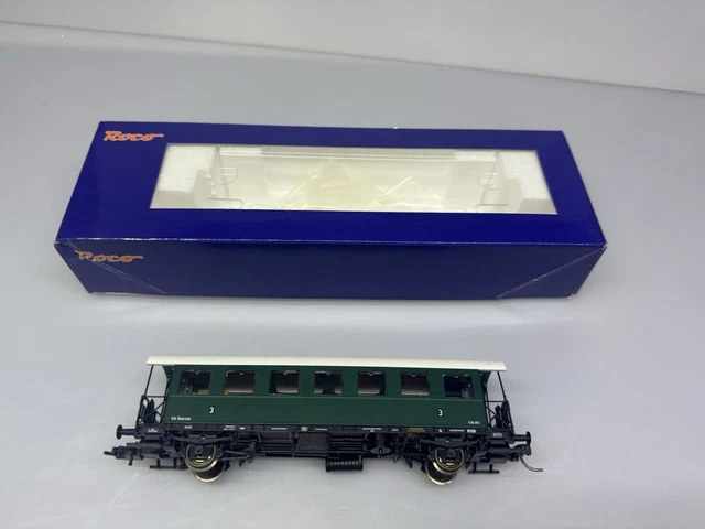3de ROCO 64252 H0 personenrijtuig 3de kl. van de BBÖ £22.00 - PicClick UK