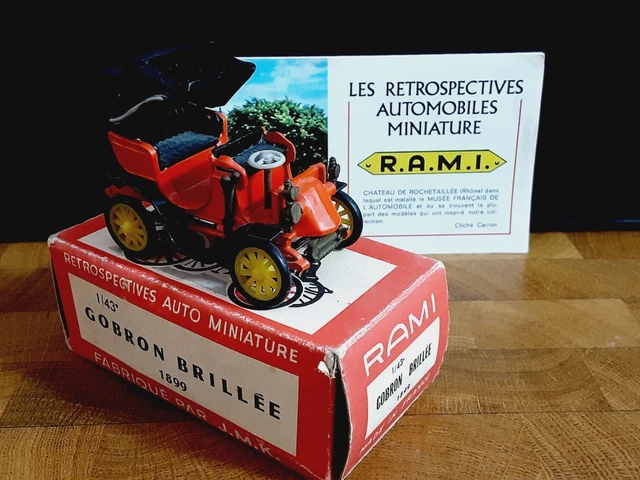 RAMI / JMK Gobron Brillée 1899 avec boîte