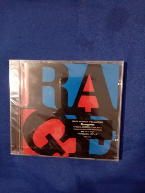 Rage Against The  Machine - Renegades   Cd  New Sealed Special Edition