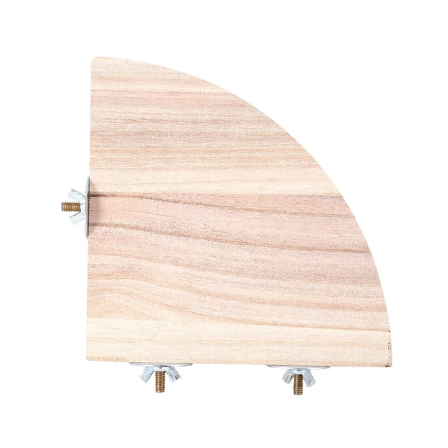 Holz Papagei Vogel Käfig Sitzstangen Stand Plattform Pet Parakeet Budgie Toy Rop