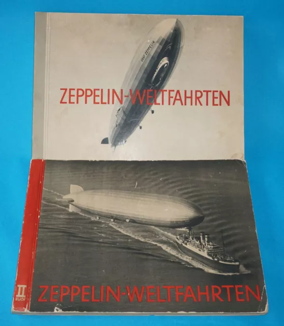 ZEPPELIN  Sammelalbum  Buch 1 und Buch 2 und Das Jahrhundert der Zeppeline