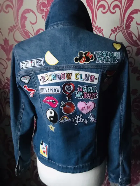 DIY: Military Patch Embellished Denim Jacket | M&J Blog