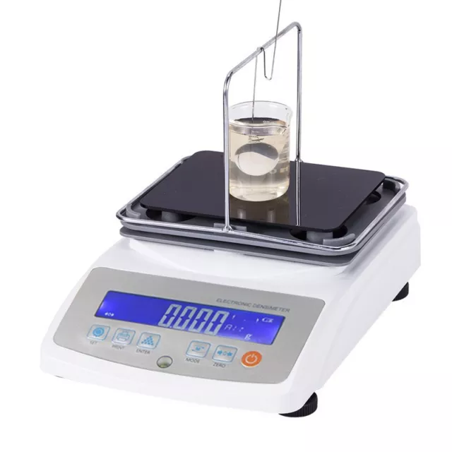 Liquid Density Gauge Meter Tester LCD Liquid Concentration Meter 0.01 to 600g