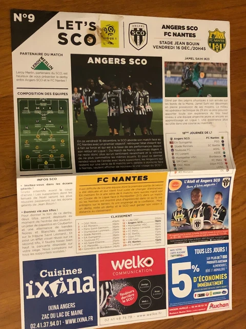 LOSC Lille - FC Nantes, 4 janv. 2025 - Ligue 1 - Rapport de match LOSC Lille - FC Nantes, 4 janv. 2025 - Ligue 1 - Rapport de match