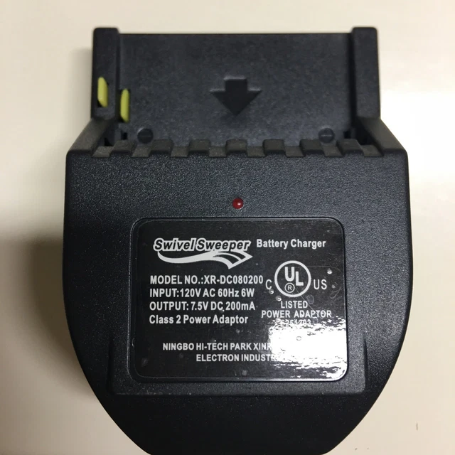 SWIVEL SWEEPER BATTERY charger model no XRDC080200 £9.43 PicClick UK