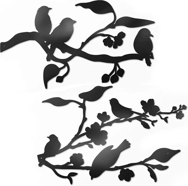 Metal Birds Wall Art – Metal Birds Wall Decor Art Birds on a Wire Metal Bird Wal