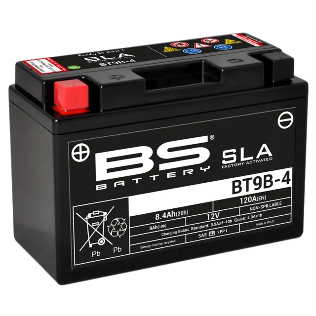 14243-compatible con YAMAHA YZF-R6 (RJ05) 600 2003 Bateria SLA BT9B-4 (FA)