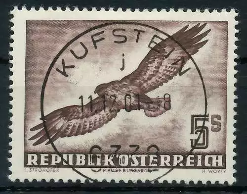 ÖSTERREICH 1953 Nr 986 zentrisch gestempelt X75E5F6