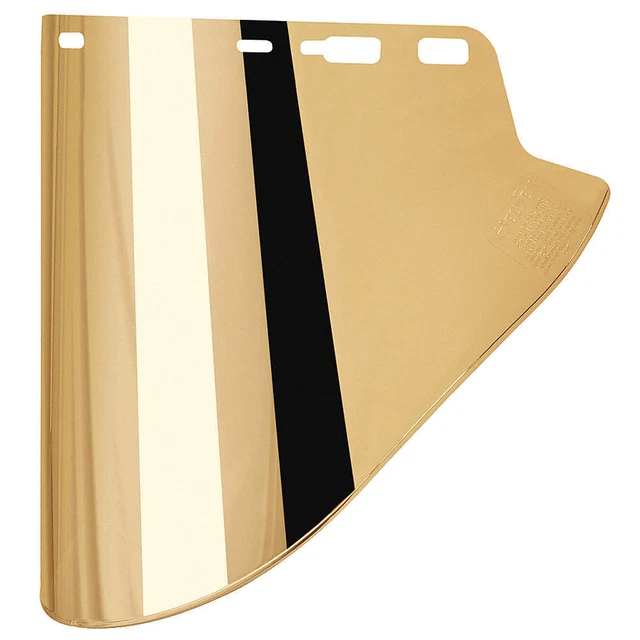 ELVEX FS18GL Faceshield Visor,PCU,10inHx3/16inW