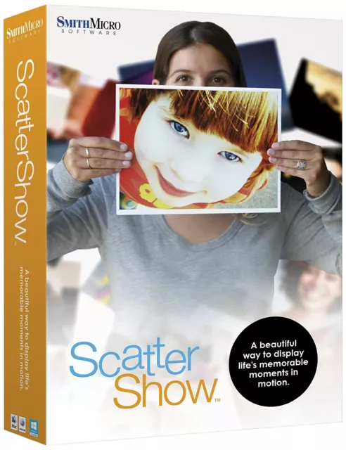 ScatterShow SmithMicro Software Scatter Show PC Mac new sealed