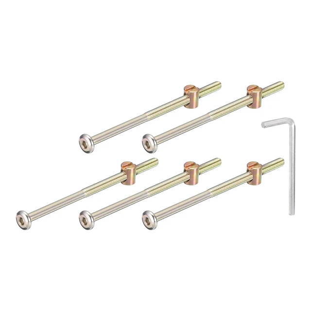 5-pz-viti-testa-esagonale-bulloni-dado-barile-m6-x-110-mm-dado-bullone