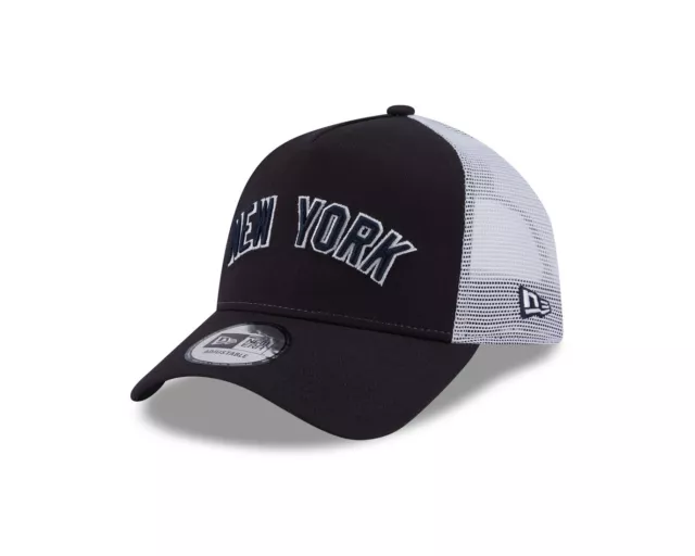 New Era Trucker Cap Team Script New York Yankees dark navy/white