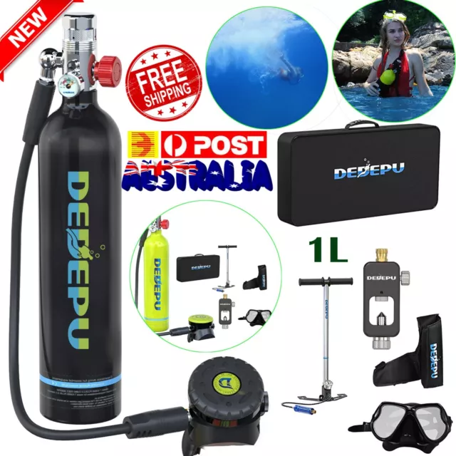 DEDEPU Mini Scuba Diving Tank Equipment Mini Scuba Diving Kit Tanks Cylinder AU