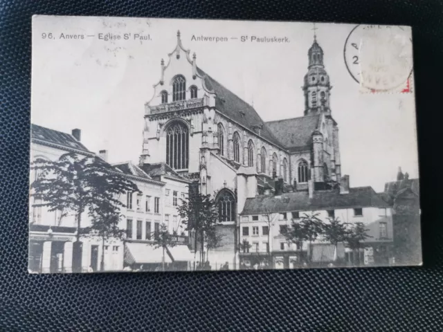 CPA ANVERS - Eglise St-Paul