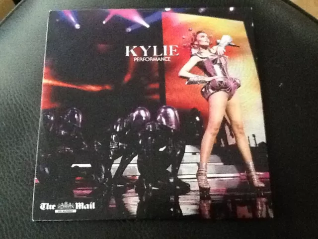 KYLIE MINOGUE . PERFORMANCE Newspaper Promo C.D 14 Songs . SLOW / WOW /