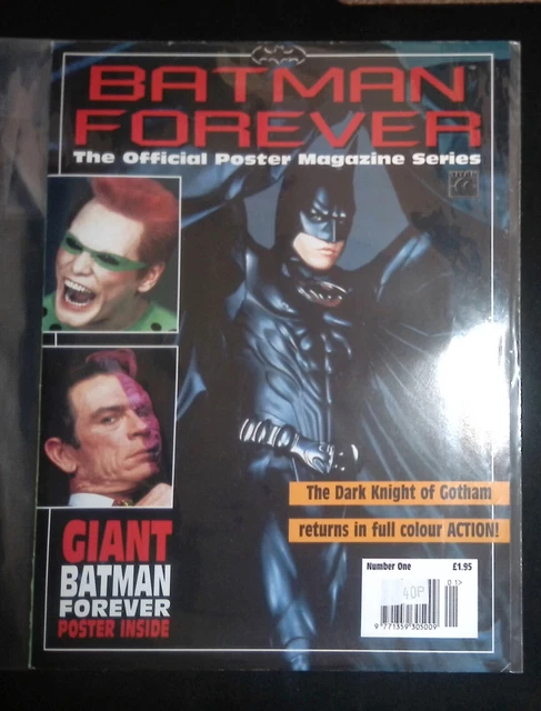 Magazine Bat Man BATMAN FOREVER THE Official Poster Magazine Series #1 Titan Magazines £ ...