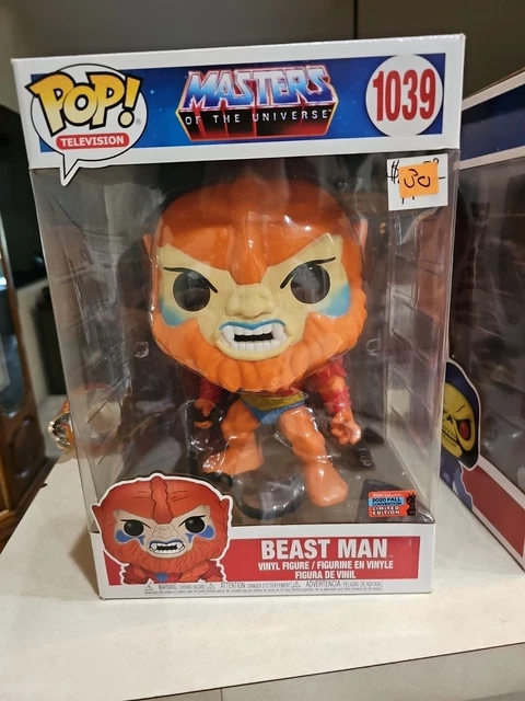 Funko Pop Masters of the Universe Beast Man 1039 10" Jumbo NEW IN BOX FREE SHIP