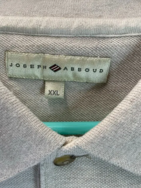 JOSEPH ABBOUD MEN'S Casual Golf Polo Shirt Short Sleeve 100% Cotton ...