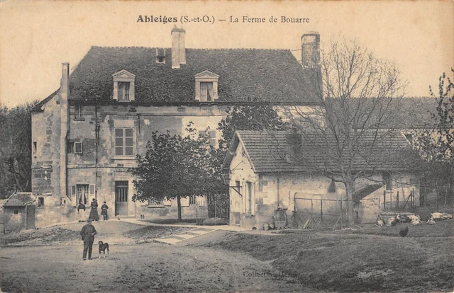 Cpa 95 Ableiges / La Ferme De Bouarre
