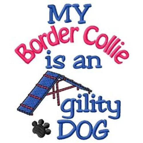My Border Collie is An Agility Dog Fleece Jacket - DC1742L Size S - XXL