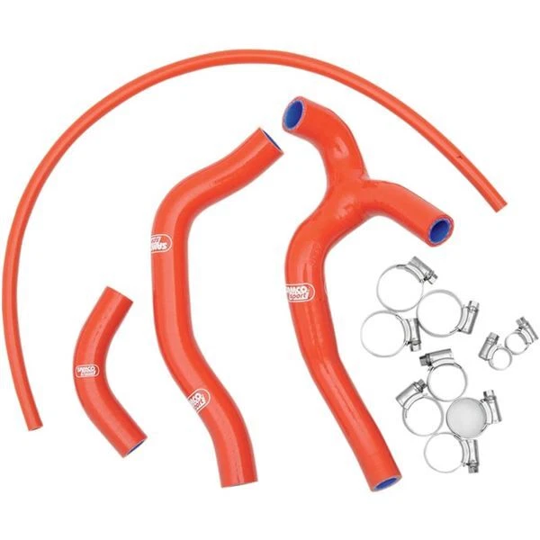 Moose Race Fit Radiator Hose and Clamp Kit - MBU-HON-28-RD